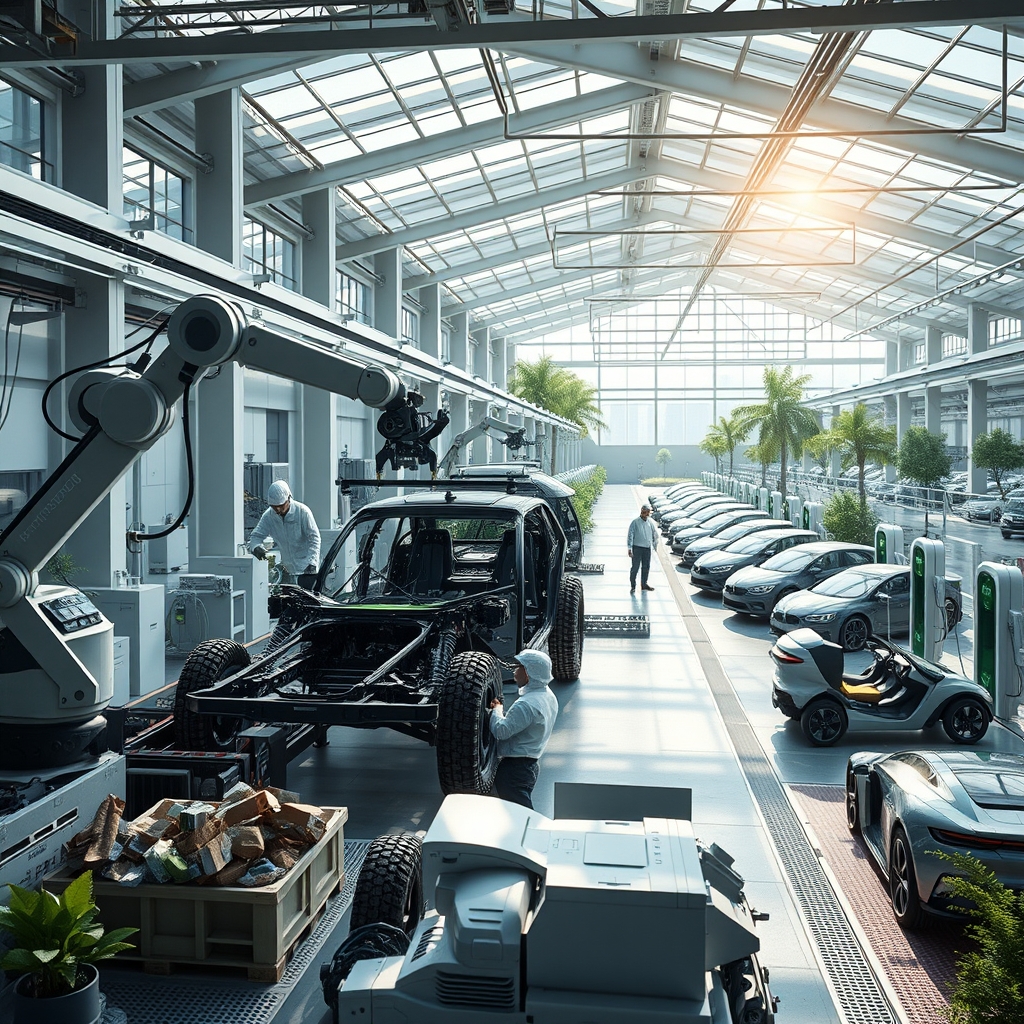 The Unseen Backbone: How Sustainable Supply Chains and Circular Material Economy Are Redefining Automotive Innovation
