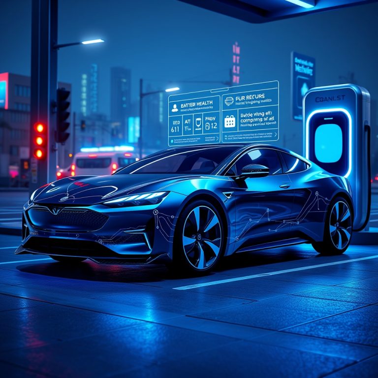The Invisible Shift: How Predictive Maintenance AI and Ultra-Fast Charging Are Crafting the Self-Optimizing Electric Vehicle