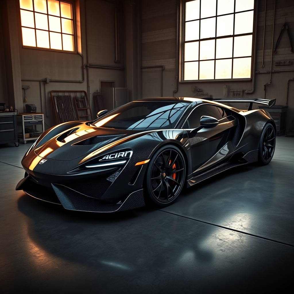 The Velvet Hammer: How Ceramic Coating and Carbon Fiber Kits Forge a Car’s Dual Identity of Brutality and Beauty