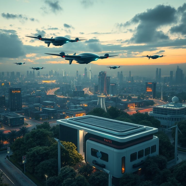 The Invisible Revolution: How Hydrogen Fuel Cells, Bidirectional Charging, and Urban Air Mobility Are Crafting the Zero-Emission Skyway of Tomorrow